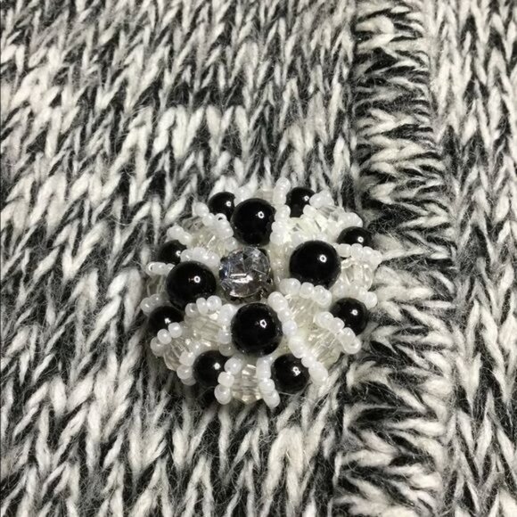 BCBGMaxazria womens cardigan sweater chunky button front - Picture 9 of 9